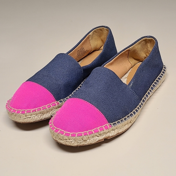 J. Crew Shoes - J. Crew Canvas Espadrille loafers size 6